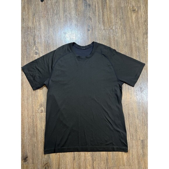 Lululemon Metal Vent Tech Short-Sleeve Shirt Men's Brown - Picture 1 of 7